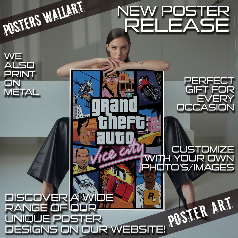 GTA Vice City Metal Print - image 11