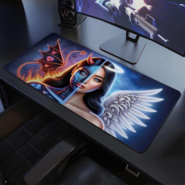 Devils Angel Desk Pad Mouse Mat 90x40cm - image 1