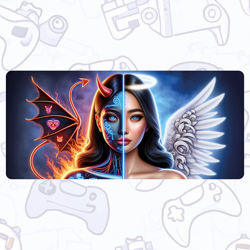 Devils Angel Desk Pad Mouse Mat 90x40cm - image 2