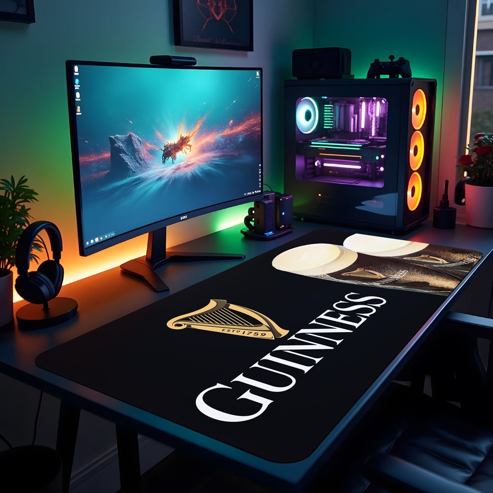 Guiness Desk Pad Mouse Mat 90x40cm - image 5