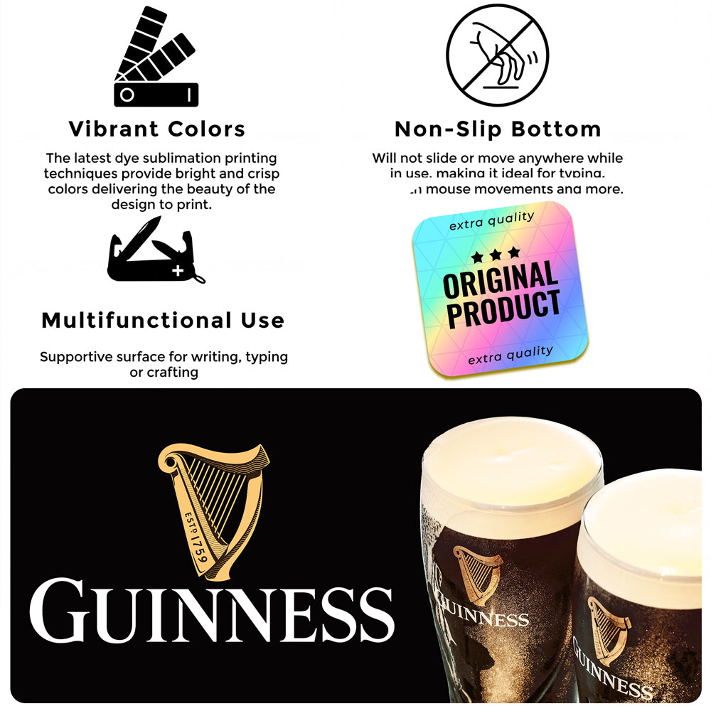 Guiness Desk Pad Mouse Mat 90x40cm - image 6