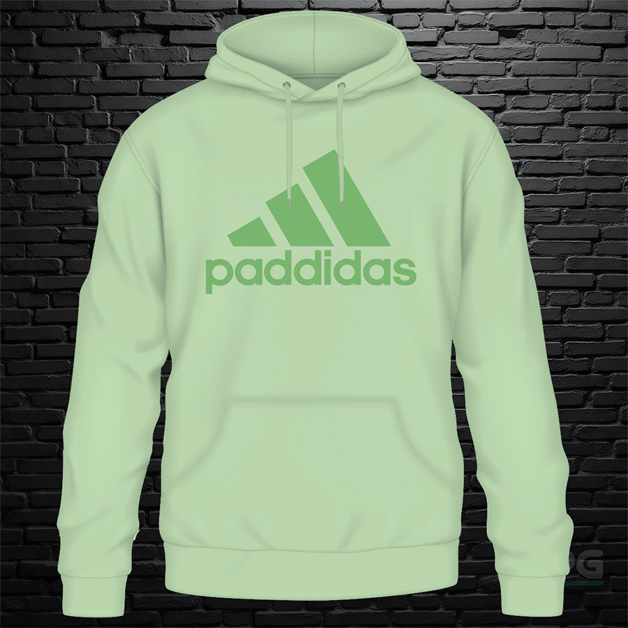 Paddidas Green Hoodie White - image 2