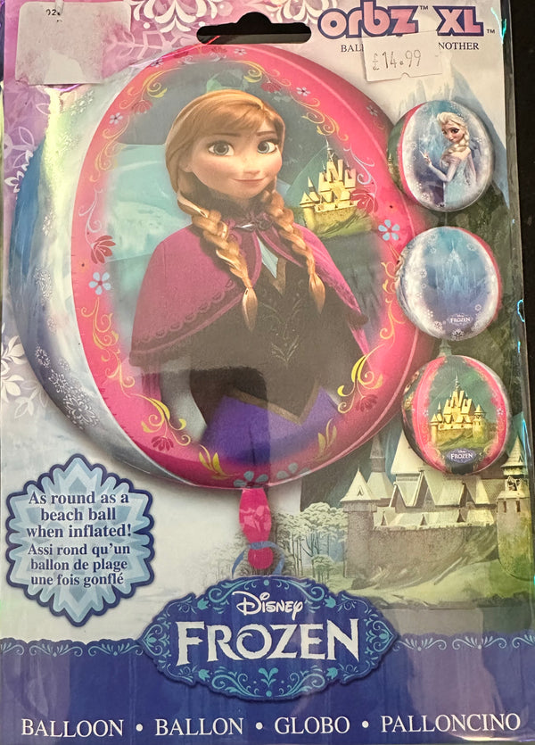 Disney Frozen Orbz Foil Balloon 15 inch
