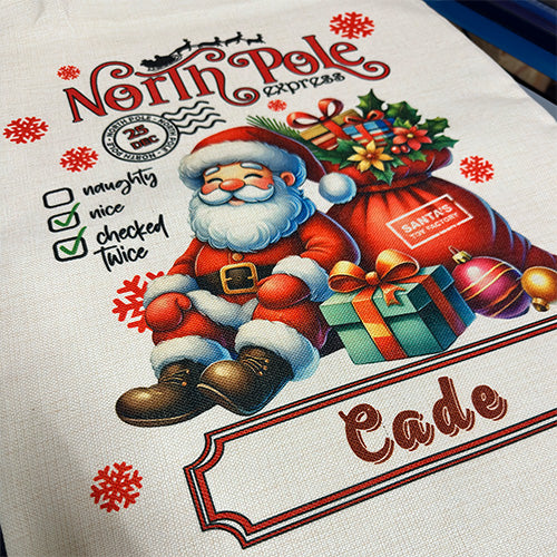 Christmas Santa Sack Customized - image 2