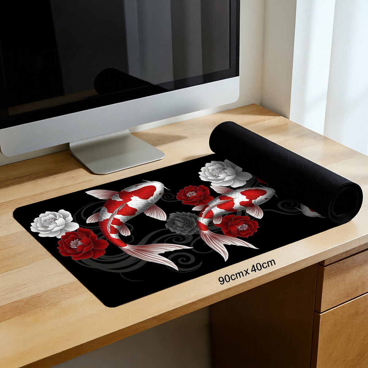 Koi Reflection Desk Pad 90cm x 40cm - image 4