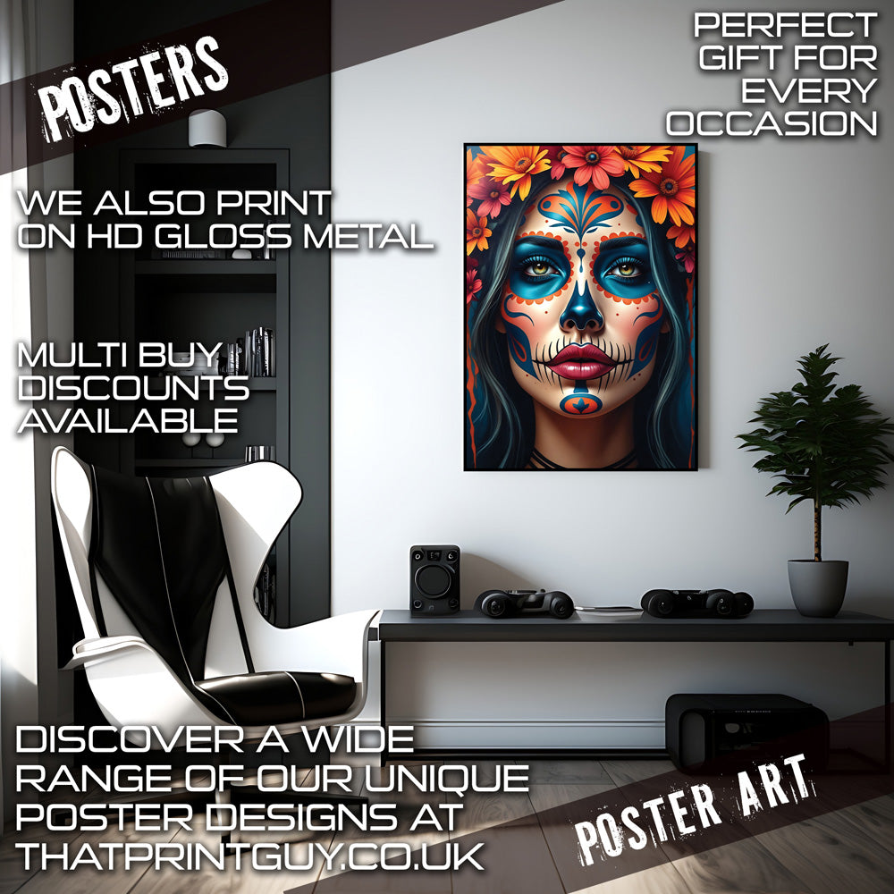La Rosa Negra dark floral metal print wall art