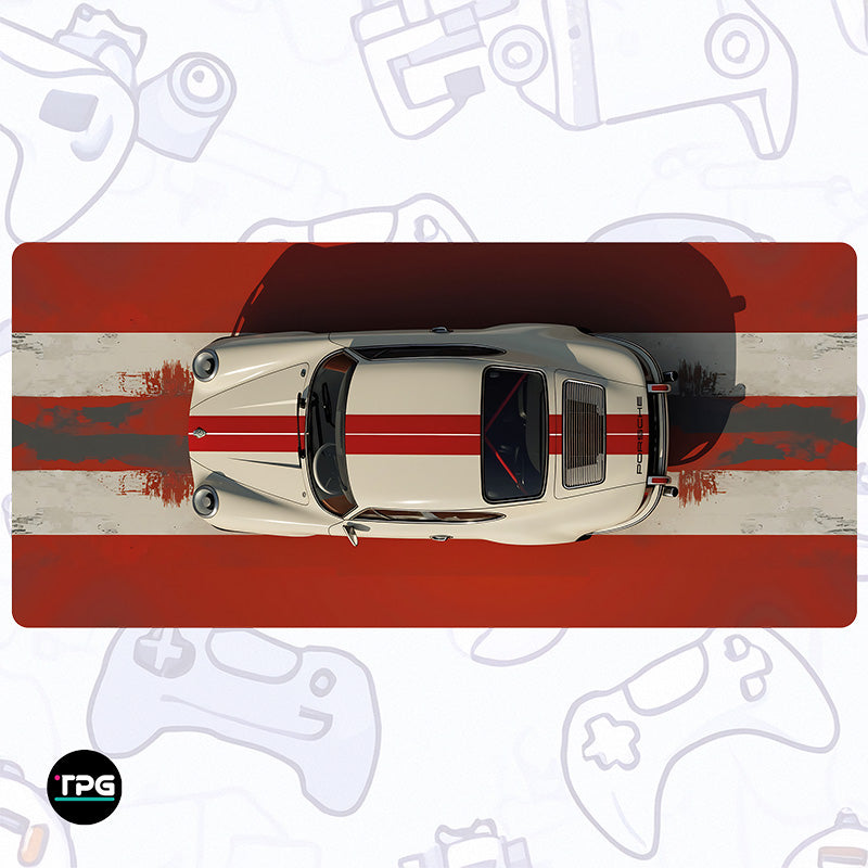 Porsche Redstrip Desk Pad Mouse Mat 90x40cm - image 3