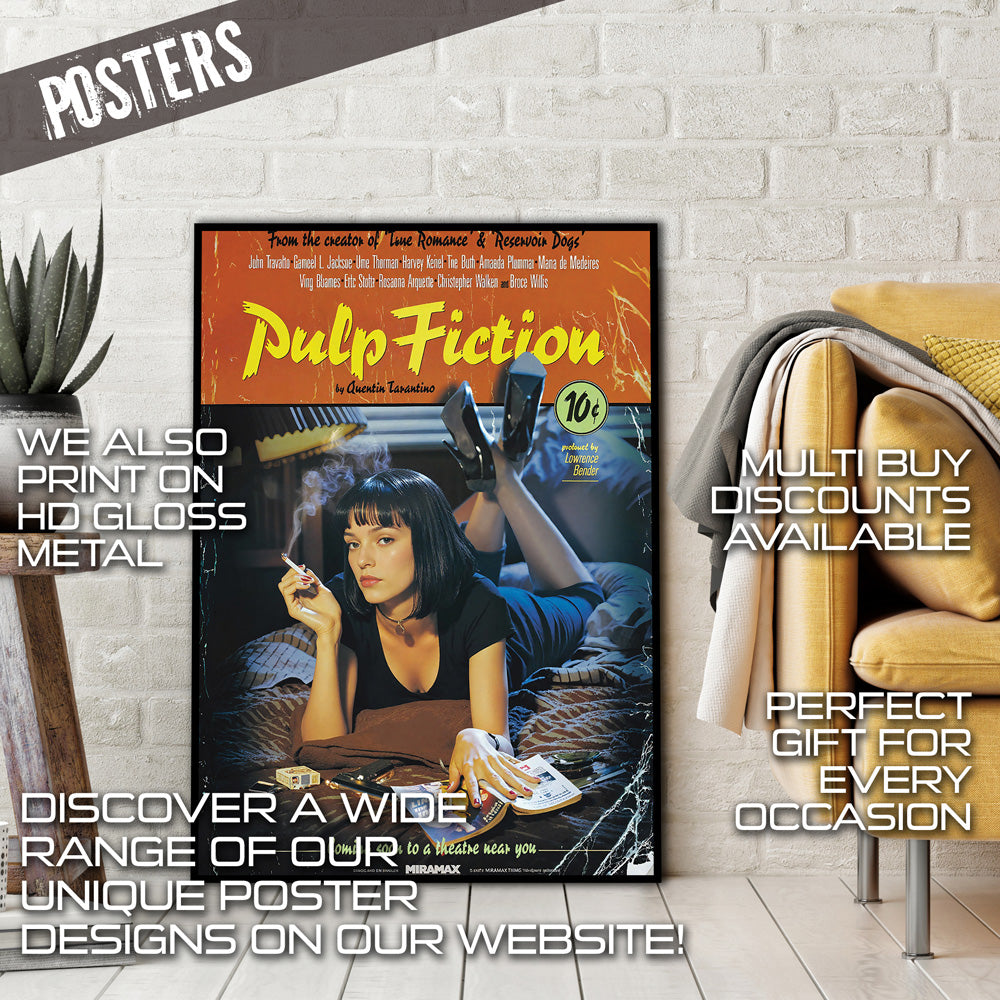 Pulp Fiction Movie Poster - image 11