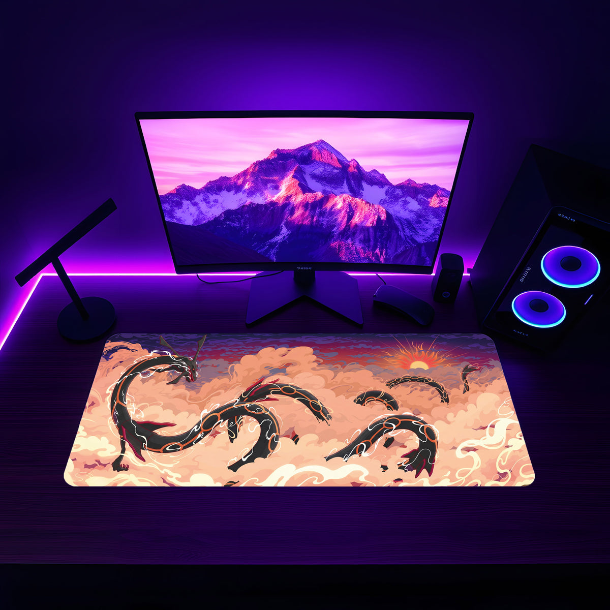 Rayquaza Desk Pad Mouse Mat 90x40cm - image 3