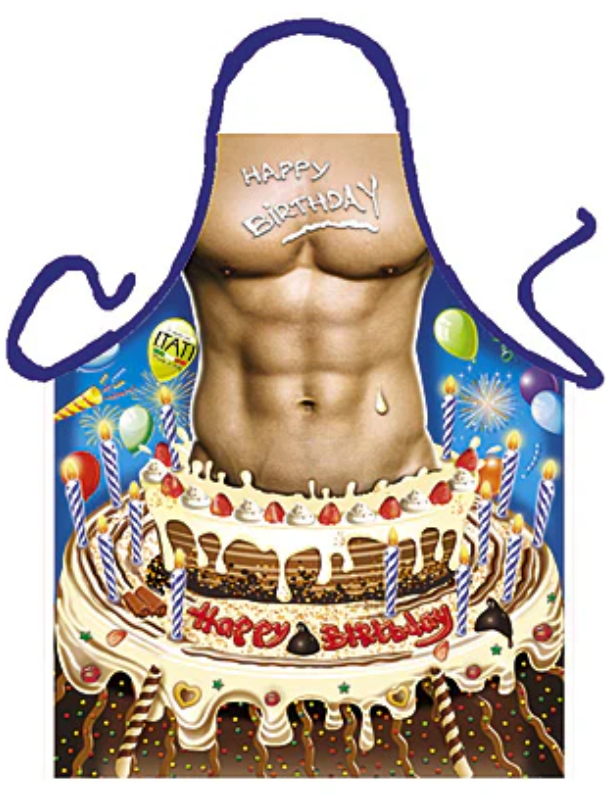 Apron Happy Birthday Man
