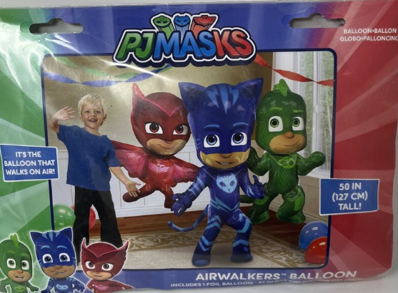 PJ Masks Airwalker Foil Helium Balloon 127cm