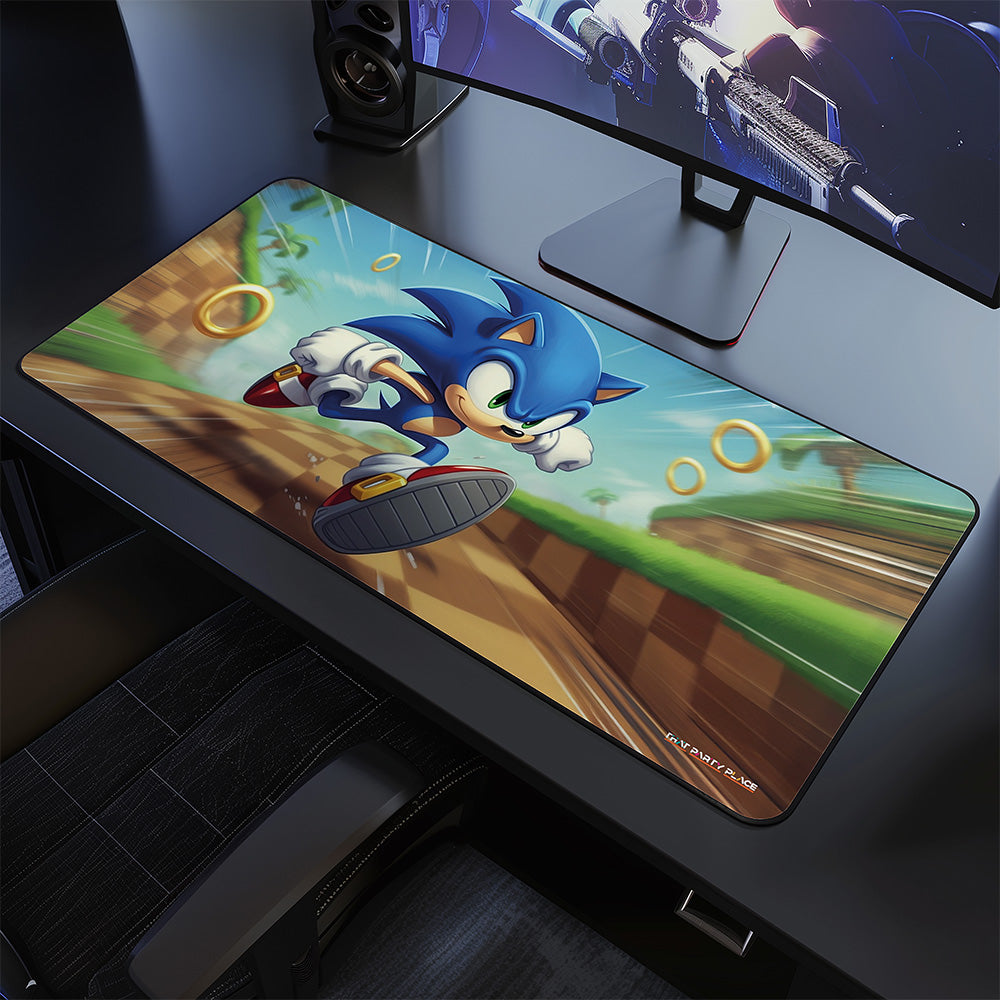Super Sonic Desk Pad Mouse Mat 90x40cm - image 1