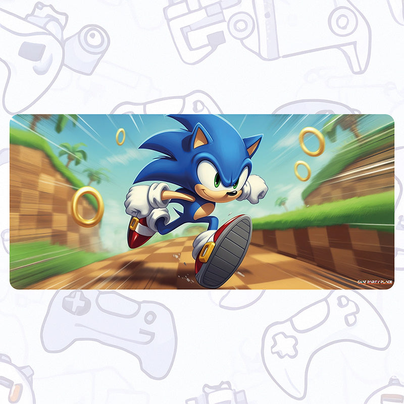 Super Sonic Desk Pad Mouse Mat 90x40cm - image 2