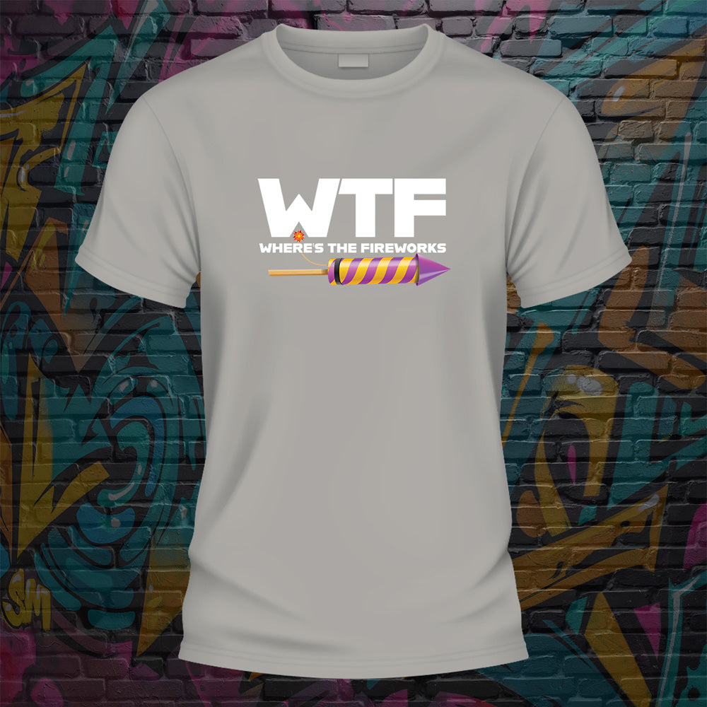 WTF Fireworks Tshirt - image 7