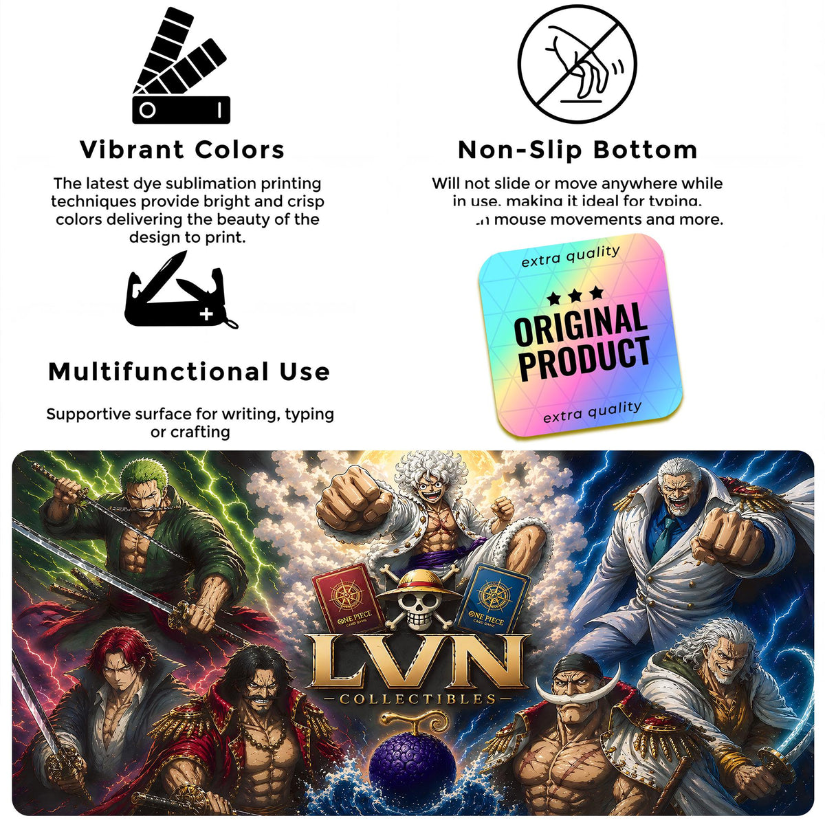 LV Collectibles 90cm x 40cm gaming deskpad
