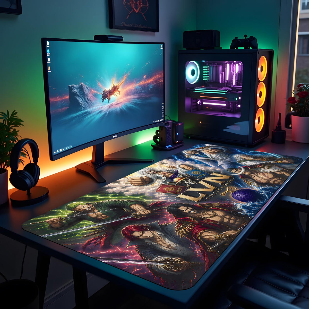 LV Collectibles 90cm x 40cm gaming deskpad