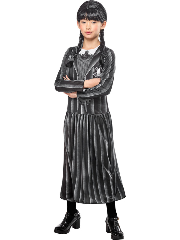 Addams Family Wednesday Child Costume - image 1