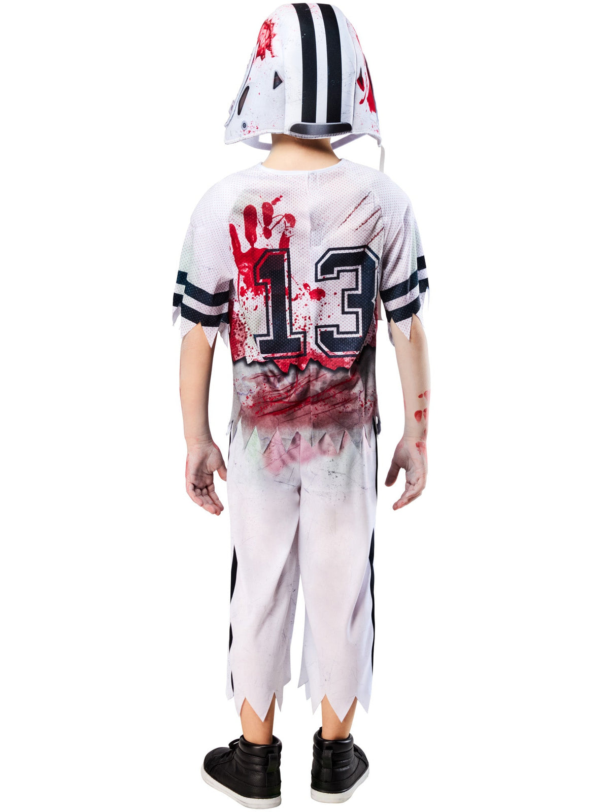 Zombie American Footballer Kids Costume - image 2