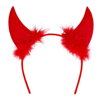 Red Demon Devil Horns Tiara - image 3