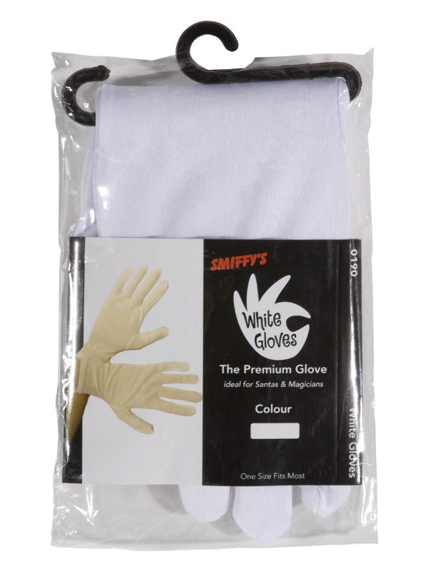 Short White Gloves - image 3