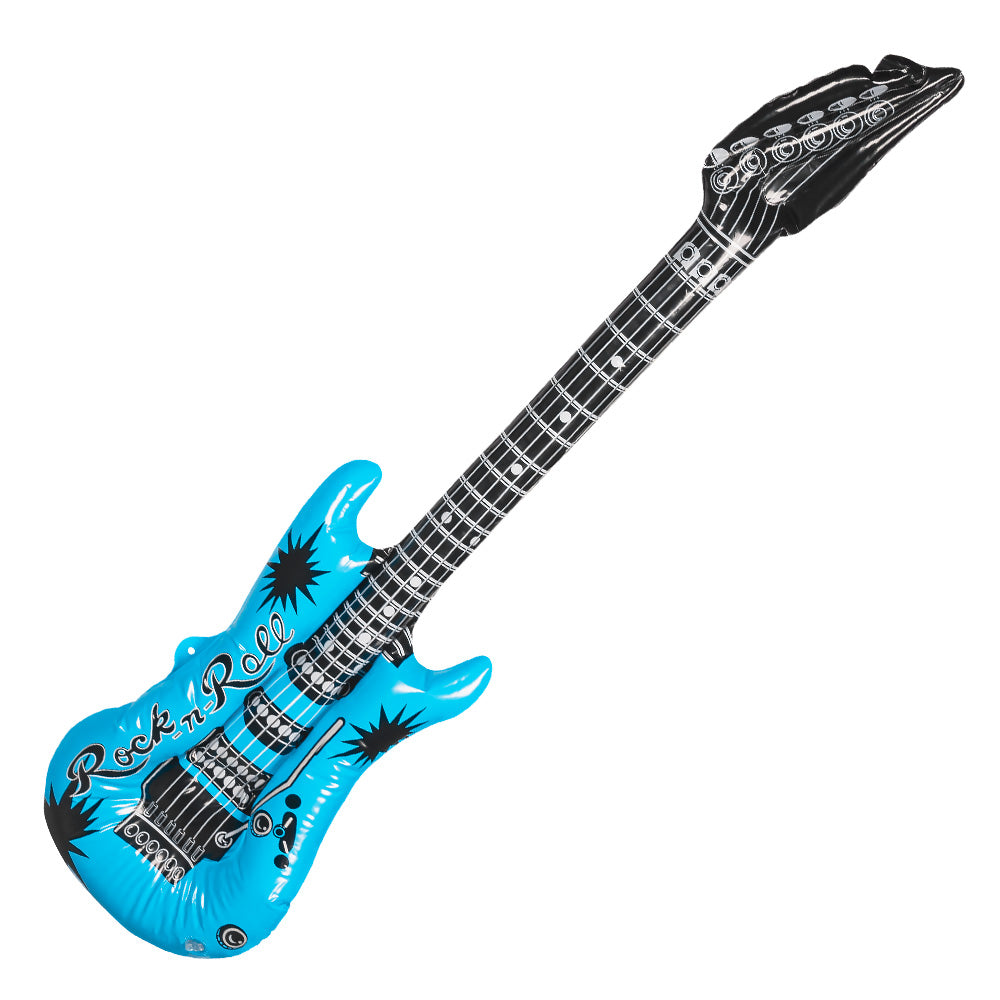 Inflatable Guitar 106cm - Assorted Colours - image 2