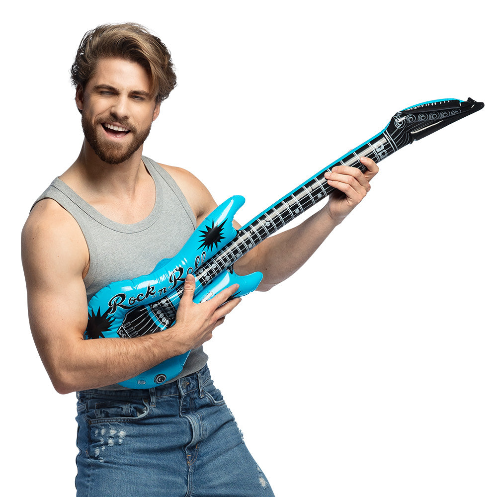 Inflatable Guitar 106cm - Assorted Colours - image 3