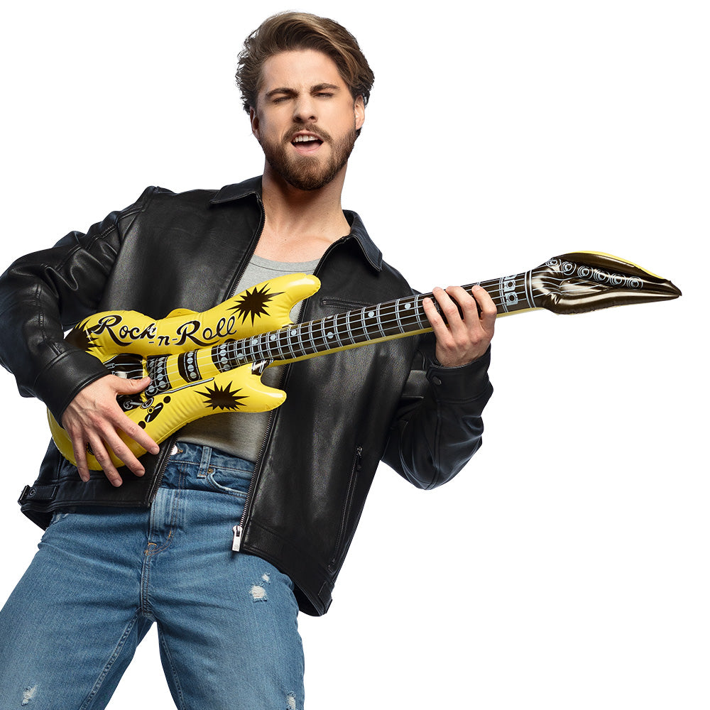 Inflatable Guitar 106cm - Assorted Colours - image 7