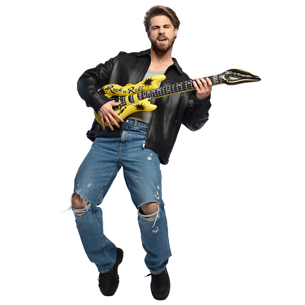 Inflatable Guitar 106cm - Assorted Colours - image 9