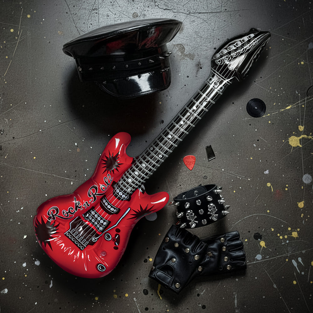 Inflatable Guitar 106cm - Assorted Colours - image 19