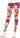 Crime Fighter Comic Book Print Leggings