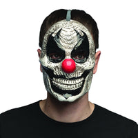 Horrible Clown Face Mask with Movable Jaw