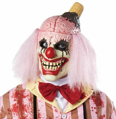 I Scream Clown Adult Mask