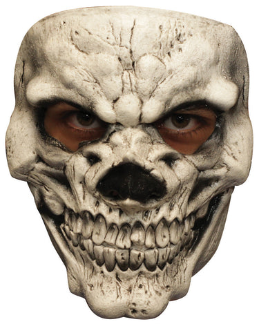 White Skull Face Mask