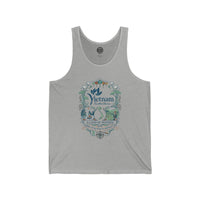 Vietnam Travel Tank Top — 'Vietnam: A Land of Wonder' Floral Vintage Graphic - image 2