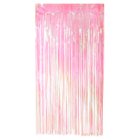Iridescent Light Pink Foil Curtain - image 1