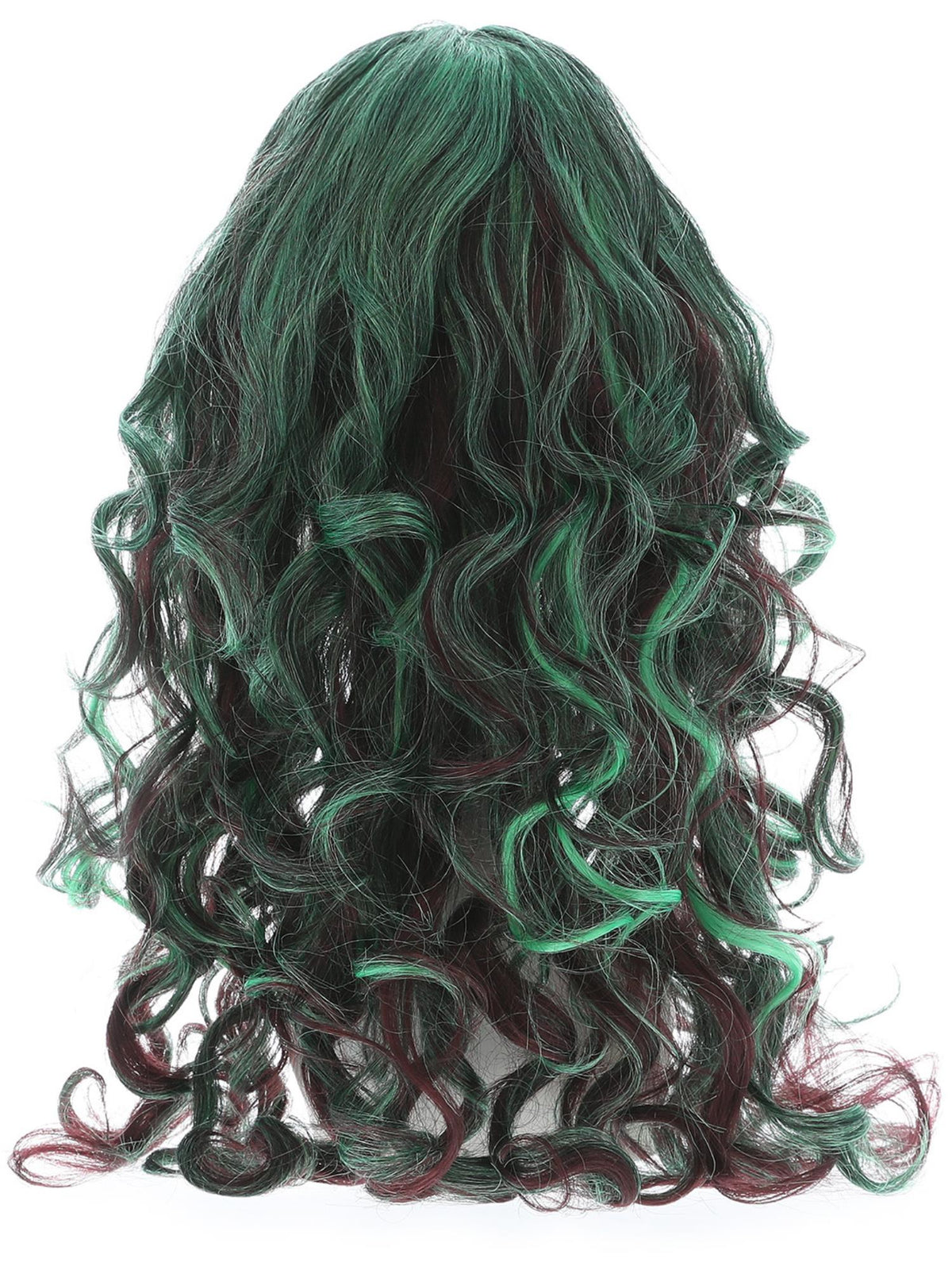 Monster Wig, Black and Green