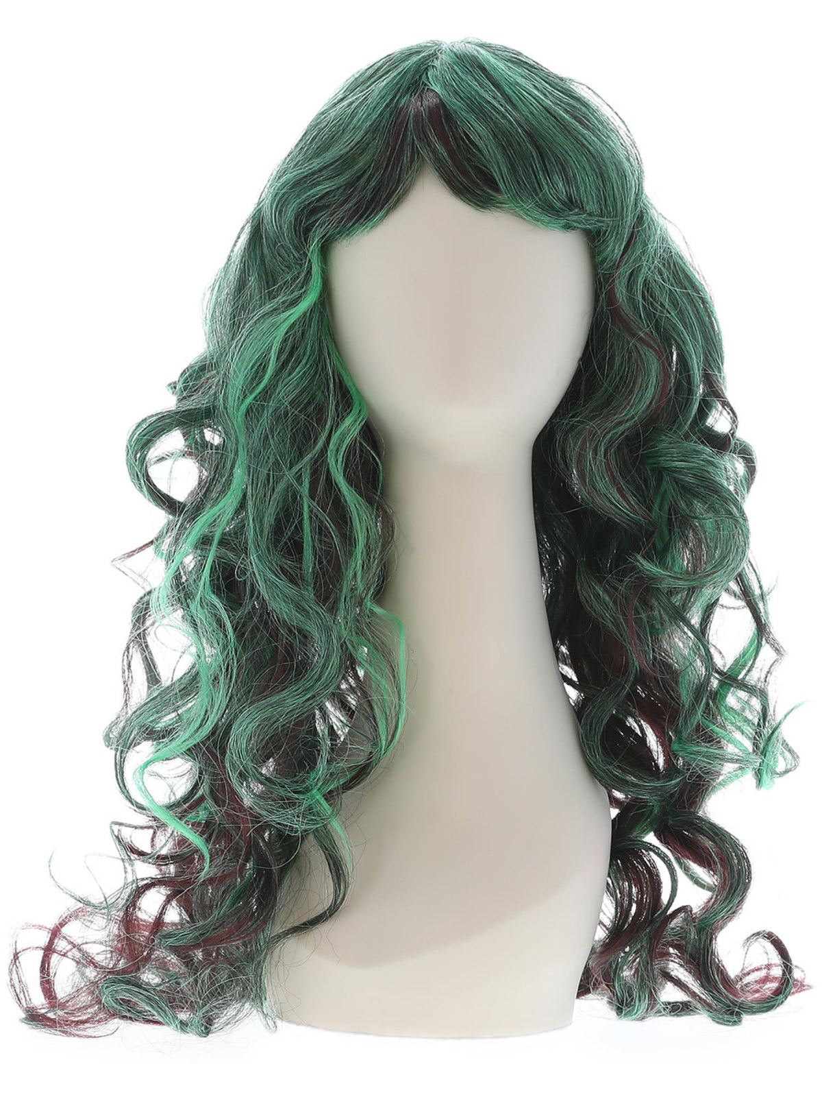 Monster Wig, Black and Green