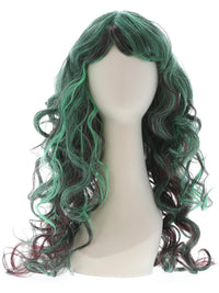 Monster Wig, Black and Green