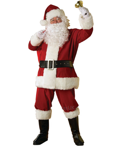 Regal Plush 8 Piece Santa Suit