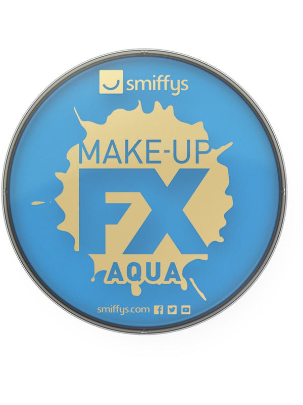 Smiffys Make-Up FX, Pale Blue Facepaint