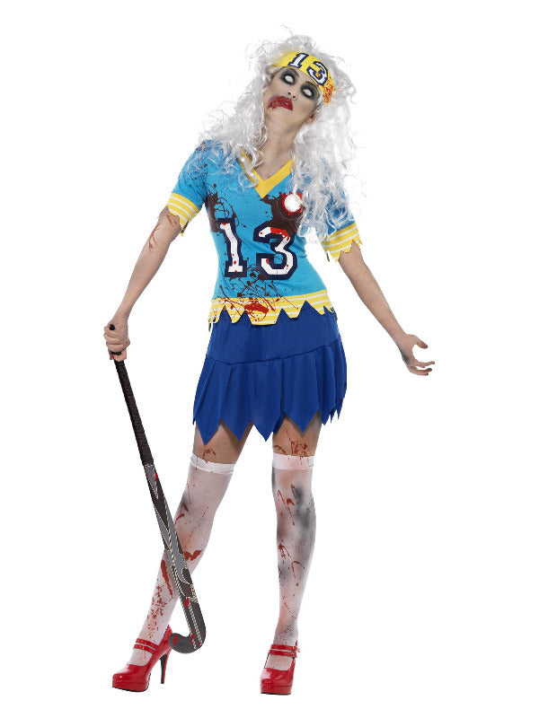 Zombie Female Hockey Player Costume - image 1