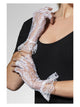 White Fingerless Lace Gloves