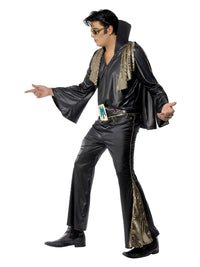 Black and Gold Elvis Costume - image 3
