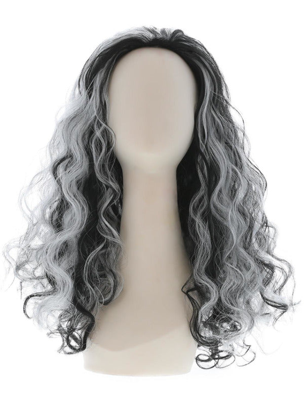 Black and White Renaissance Vamp Wig - image 4