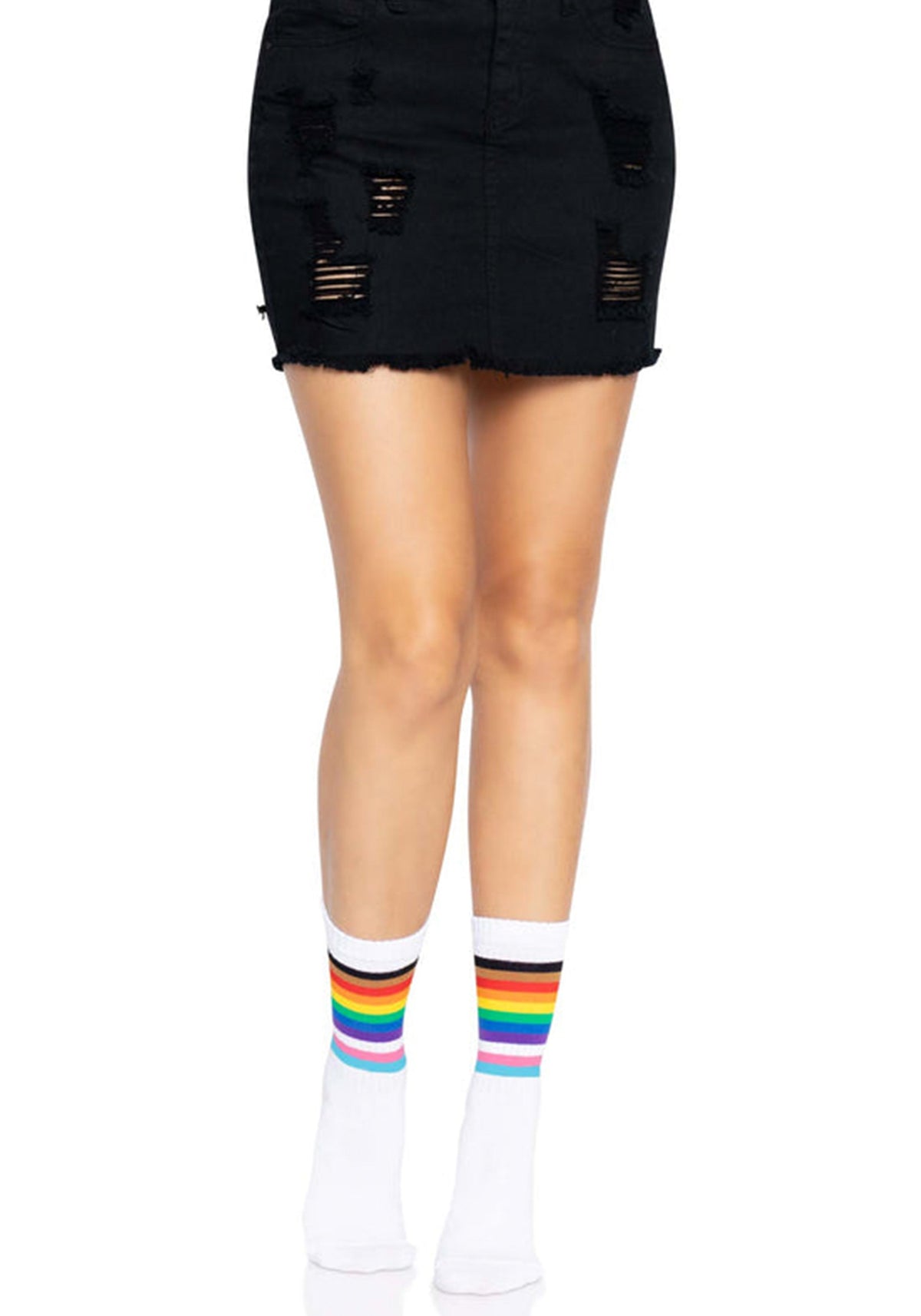 Pride Crew Socks Rainbow - image 3