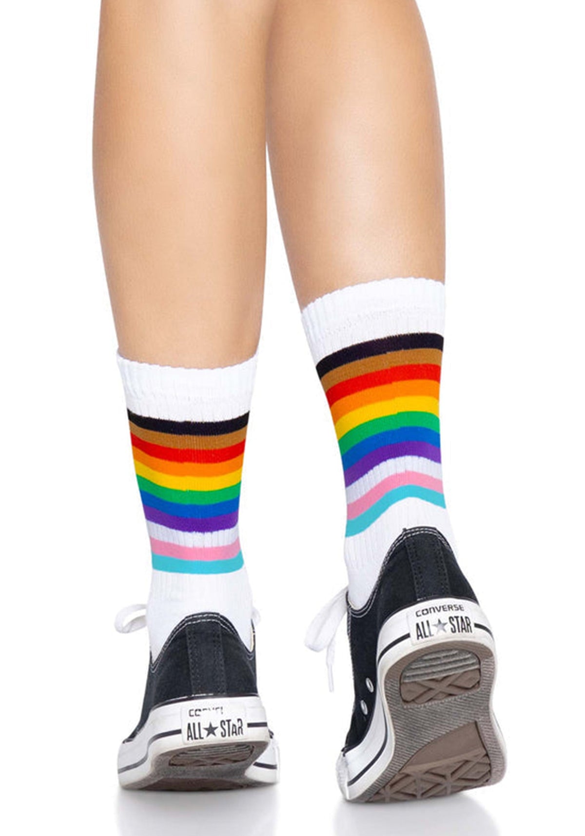Pride Crew Socks Rainbow - image 2
