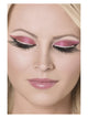 Eyelashes Black with Silver Glitter