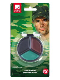Smiffys Make-Up FX, Army Camouflage Kit - image 1