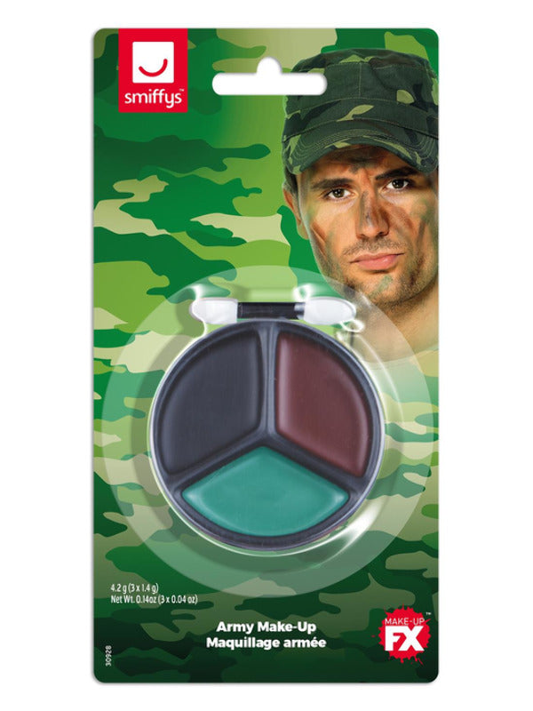 Smiffys Make-Up FX, Army Camouflage Kit - image 1