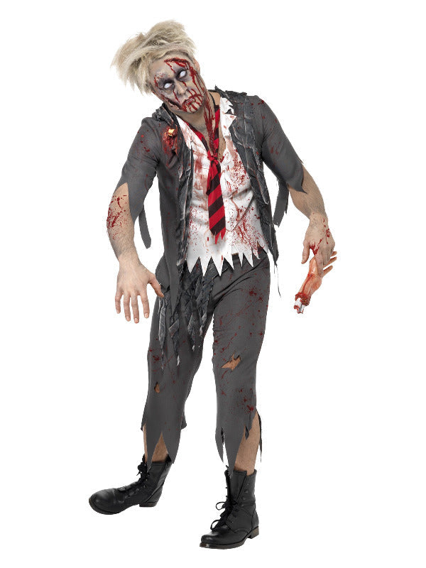 Zombie Schoolboy Adult Costume - image 1